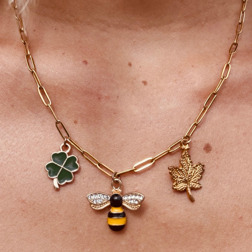 Collier personnalisable - 3 Charms