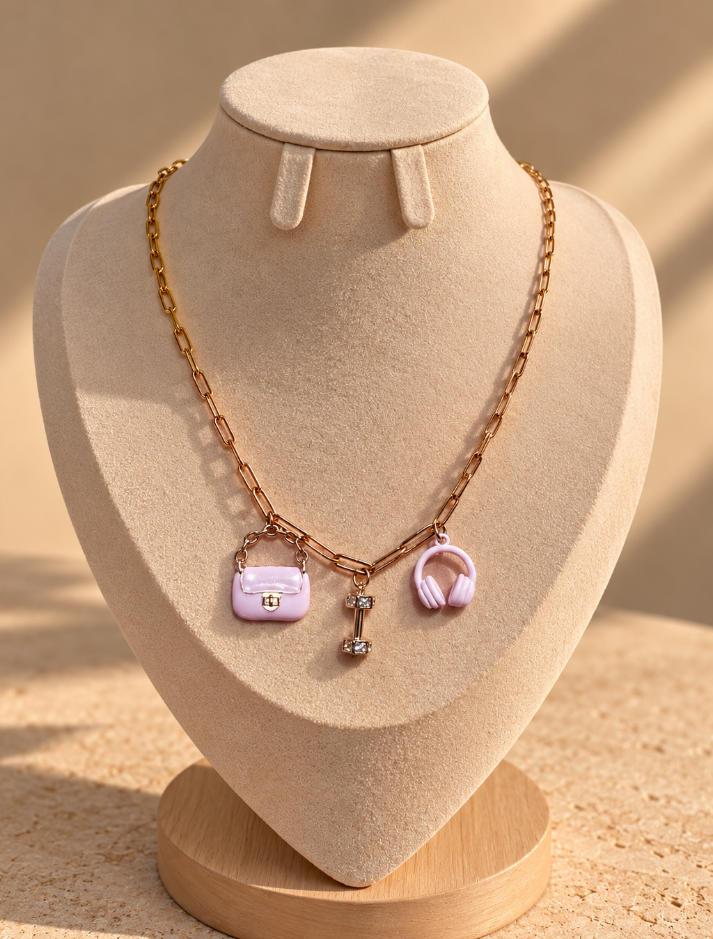 Collier personnalisable - 3 Charms